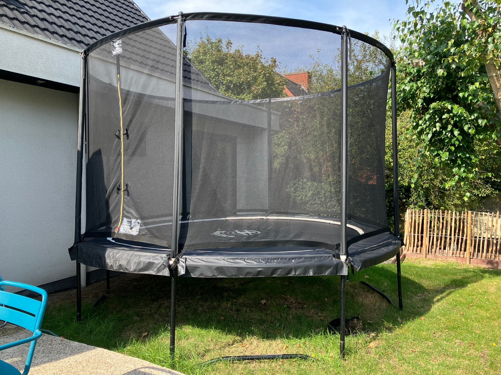 Trampoline 360cm, Enfants & Bébés, Jouets | Extérieur | Trampolines, Enlèvement, Utilisé
