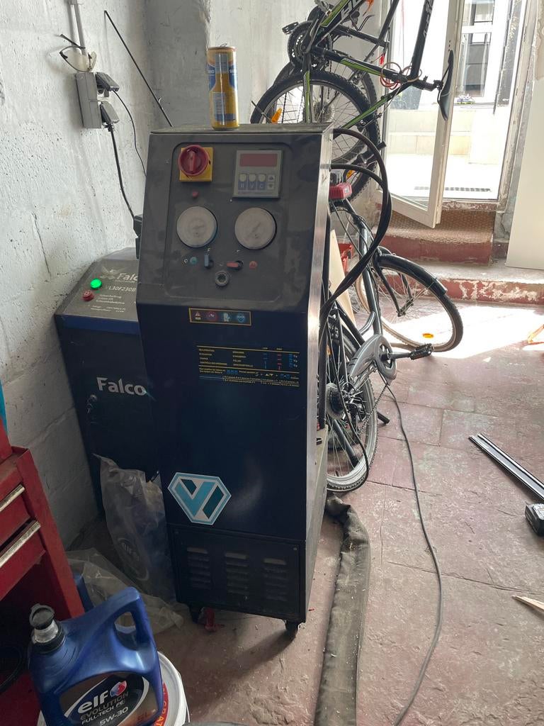 Airco machine, Enlèvement