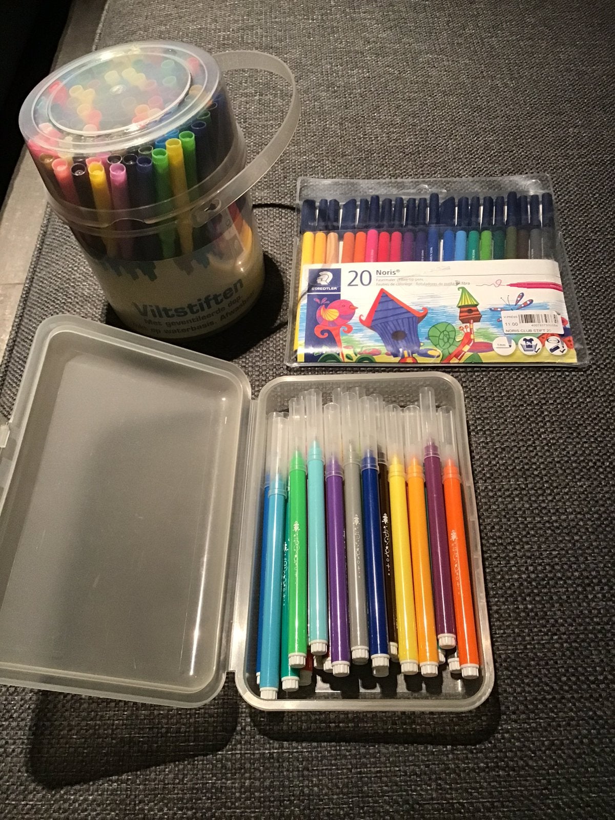 Stiften sets, Ophalen, Zo goed als nieuw