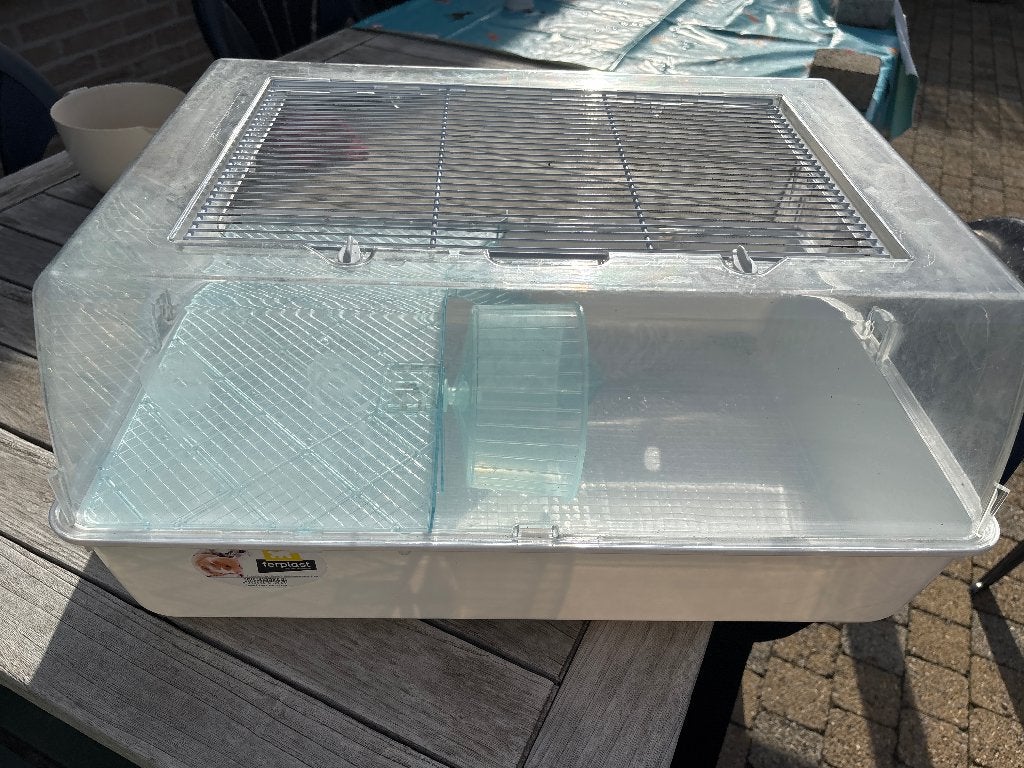 Ferplast mini duna hamsterkooi, Dieren en Toebehoren, Kooi, Minder dan 75 cm, Zo goed als nieuw, Hamster