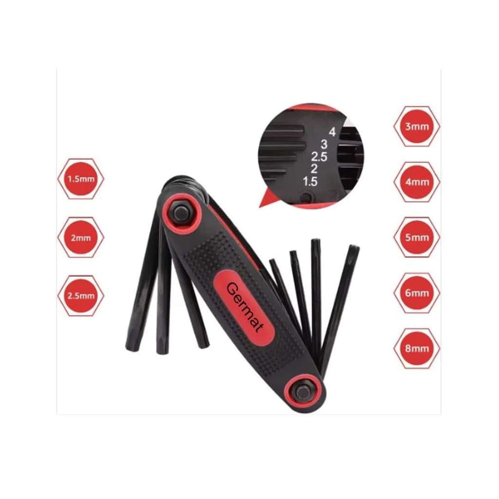 Set hexagonal 8 pièces 1,5 mm - 8 mm, Enlèvement ou Envoi, Neuf
