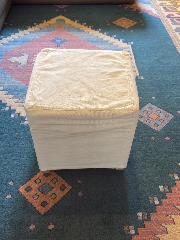 pouf, Moderne minimaliste, Carré, Enlèvement, Utilisé