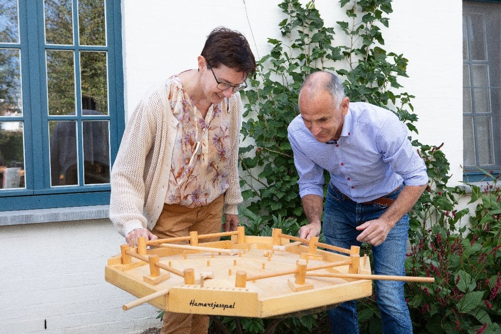 Hamertjesspel - volksspel 4 personen, Ophalen, Gebruikt, Xxx, Drie of vier spelers