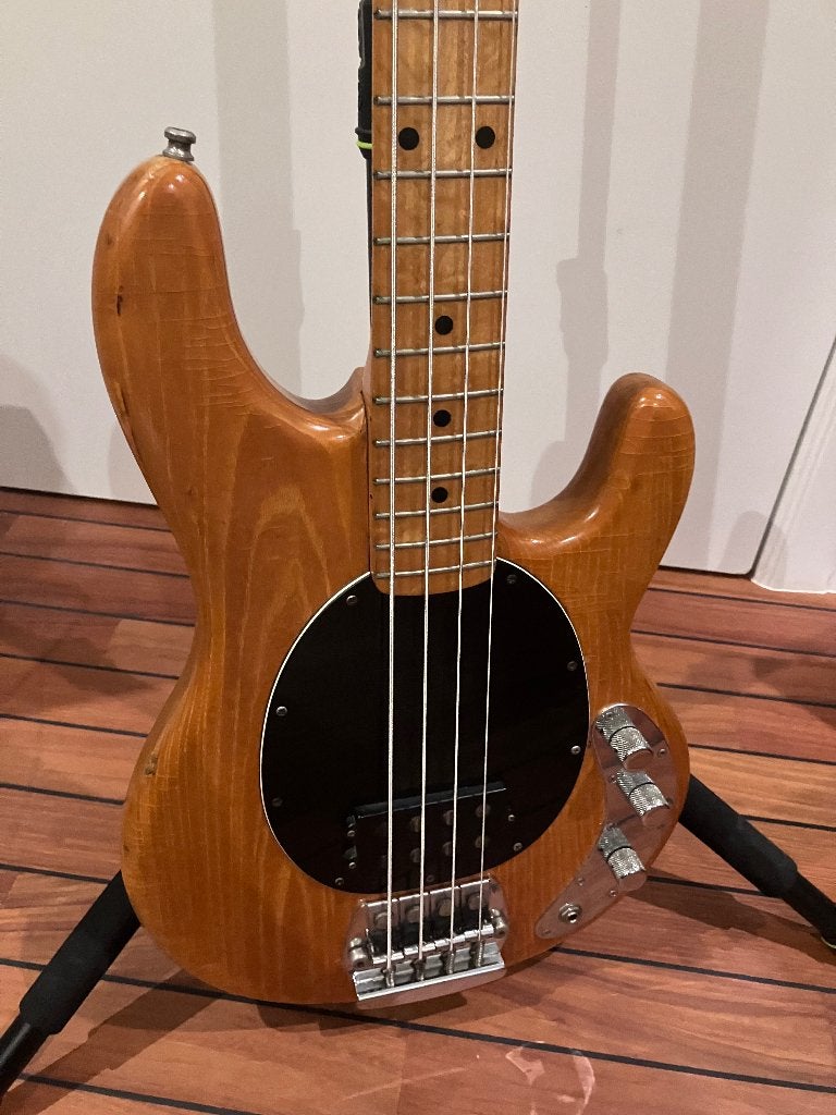 Musicman Stingray Natural uit 1978, Muziek en Instrumenten, Ophalen, Gebruikt, Elektrisch