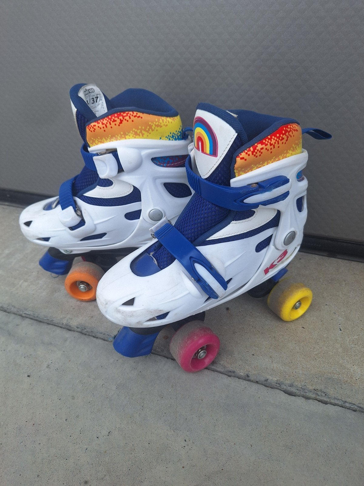 Meisjes rolschaatsen K3, Ophalen, Verstelbaar, Zo goed als nieuw, Kinderen