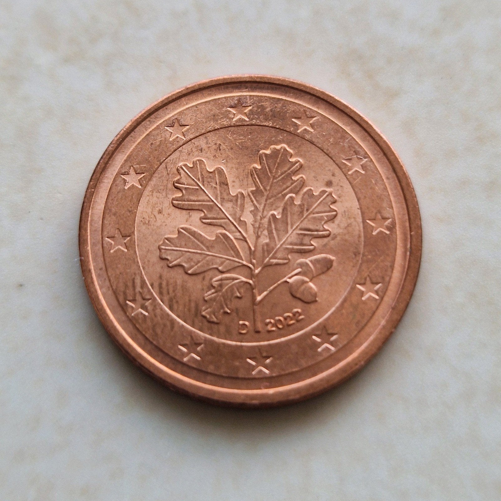 2022, Germany , D, 2 Euro Cent Coin, Postzegels en Munten, Ophalen of Verzenden, 2 euro
