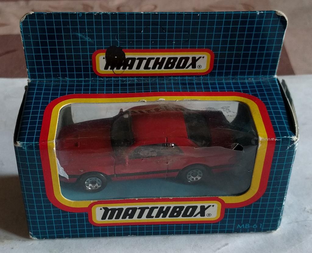 Matchbox Ford Thunderbird, Ophalen of Verzenden, Zo goed als nieuw, Auto