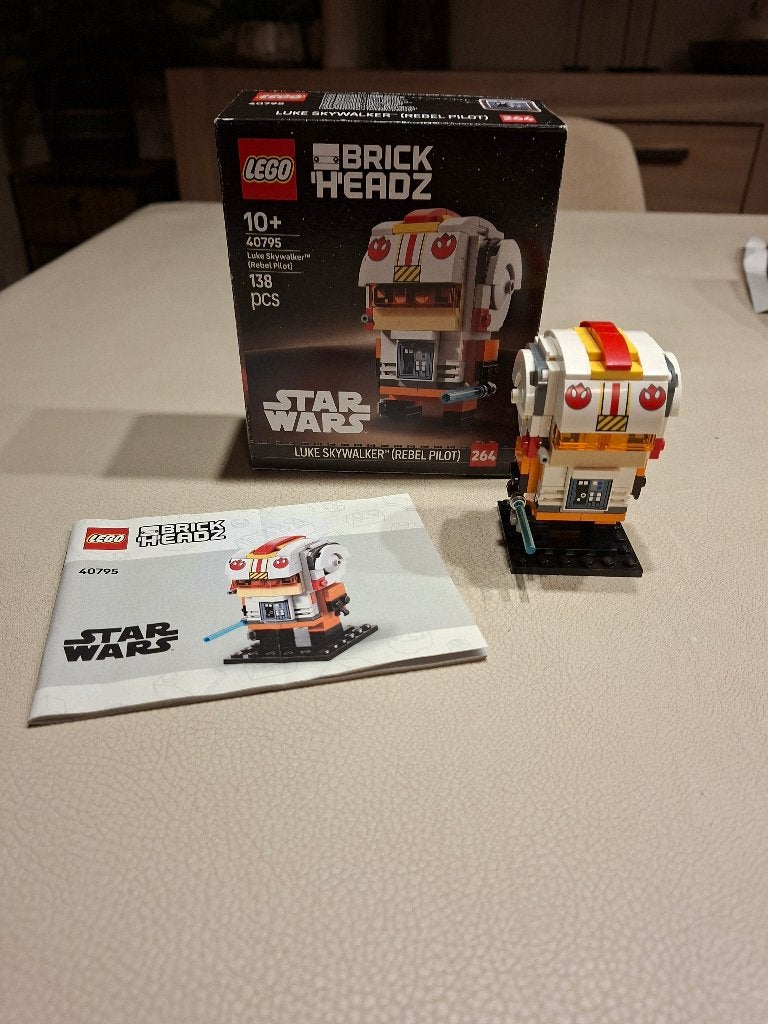 lego star wars 40795 BrickHeadz Luke Skywalker, BrickHeadz, Lego, Ophalen of Verzenden, Zo goed als nieuw