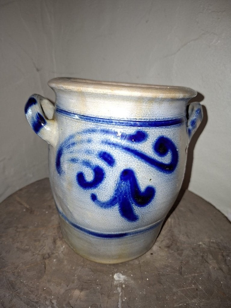 oude stenen vetpot, begin 1900, Antiek en Kunst, Ophalen of Verzenden