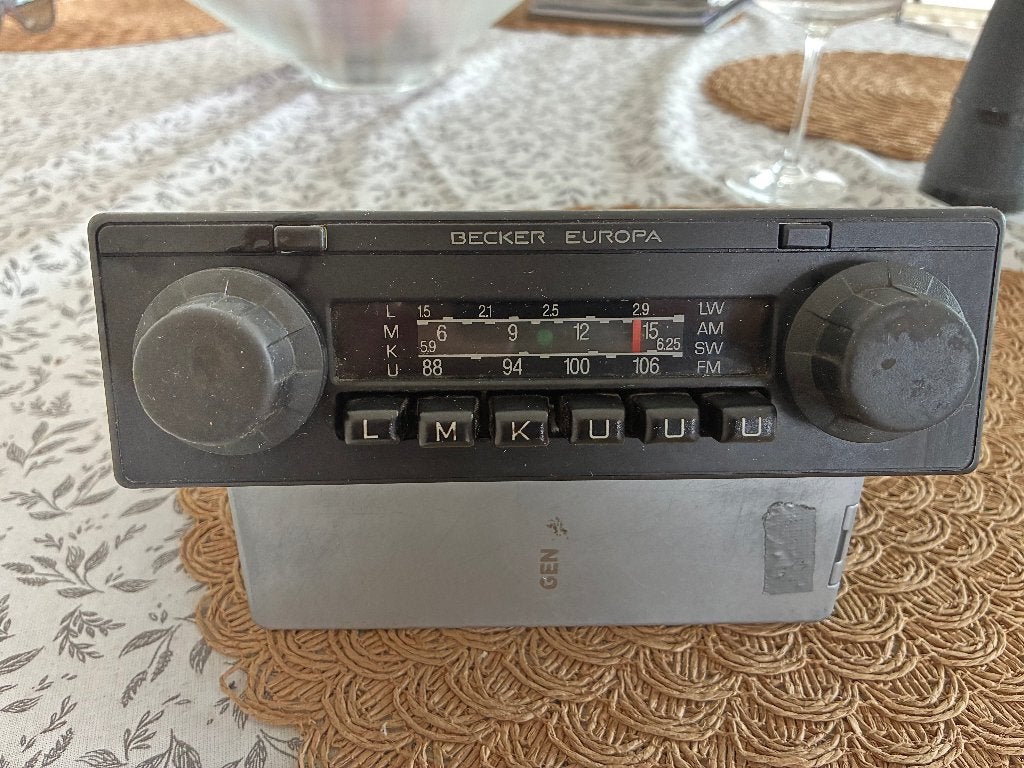 Becker Europa Kurier 772 Mercedes Benz, Ophalen, Gebruikt