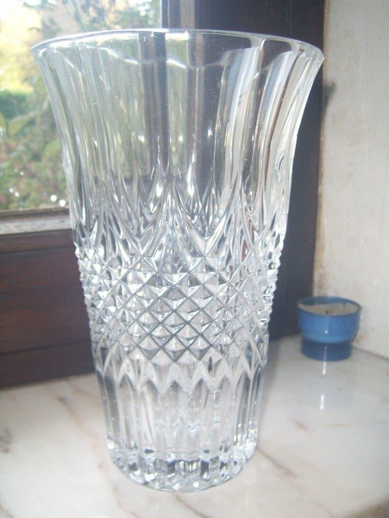 très beau vase du val saint lambert, Antiquités & Art, Enlèvement ou Envoi