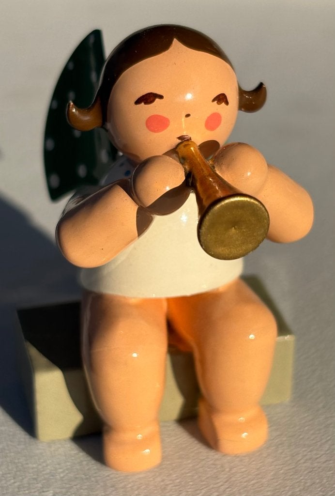 Ertsgebergte engeltje, Diversen, Kerst, Ophalen of Verzenden