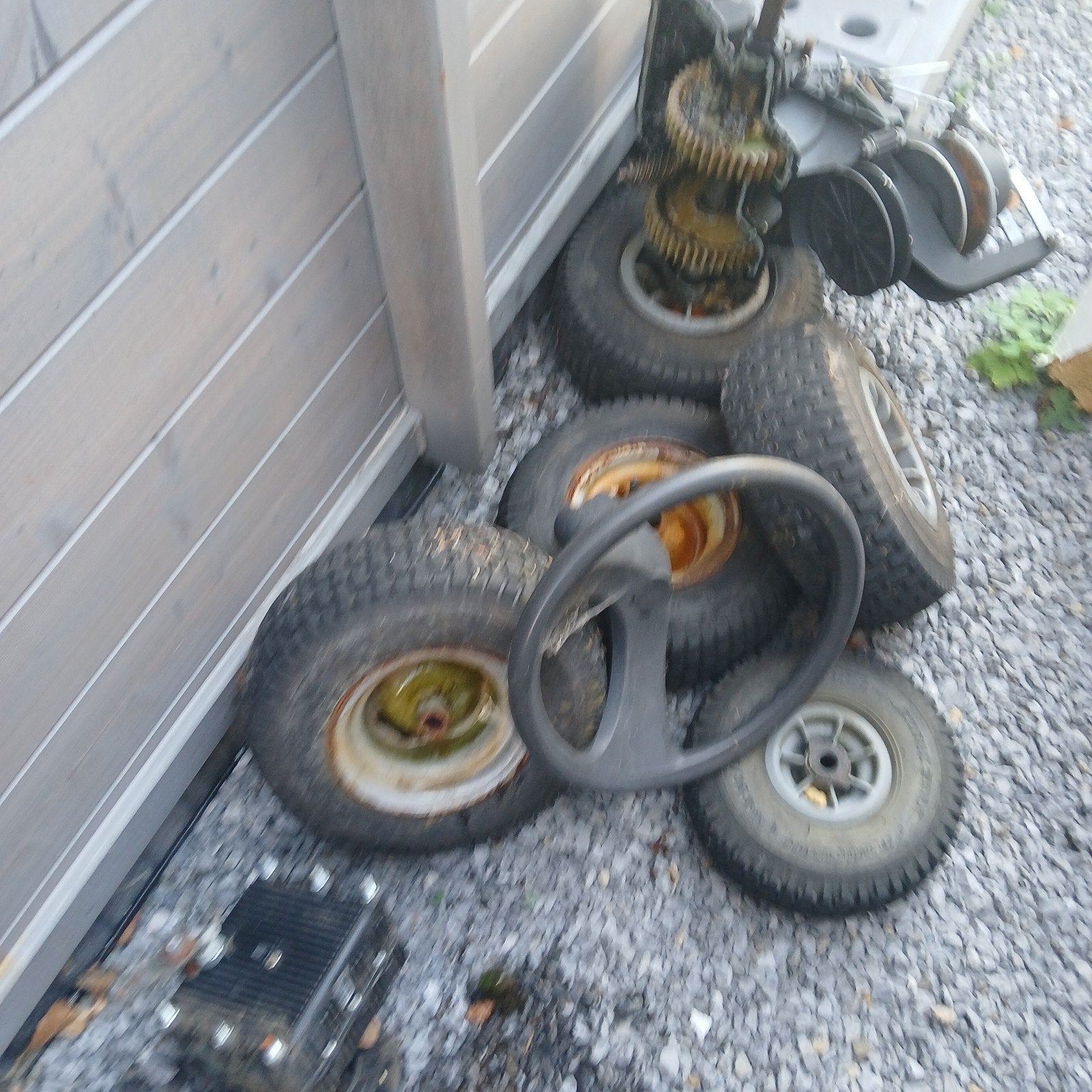 onderdelen zitmaaier, Tuin en Terras, Ophalen