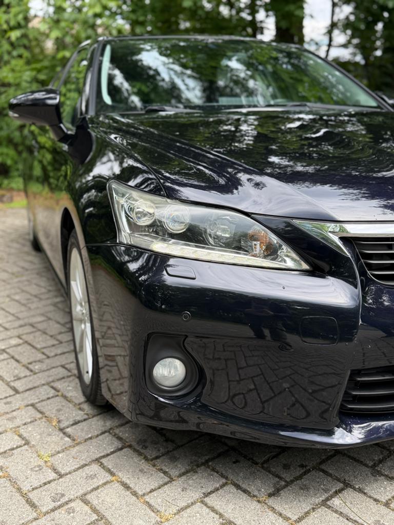 Lexus ct200h Executive, Auto's, Lexus, Euro 5, Zwart, Blauw, Leder