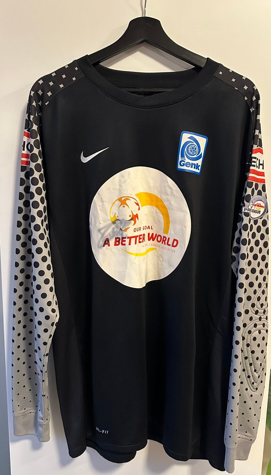 Match worn KRC Genk 2010/2011- Thibaut Courtois, Ophalen of Verzenden, Zo goed als nieuw