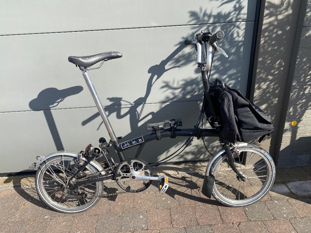 BROMPTON Plooifiets, Fietsen en Brommers, Fietsen | Vouwfietsen, Ophalen, Gebruikt, Brompton, Heren