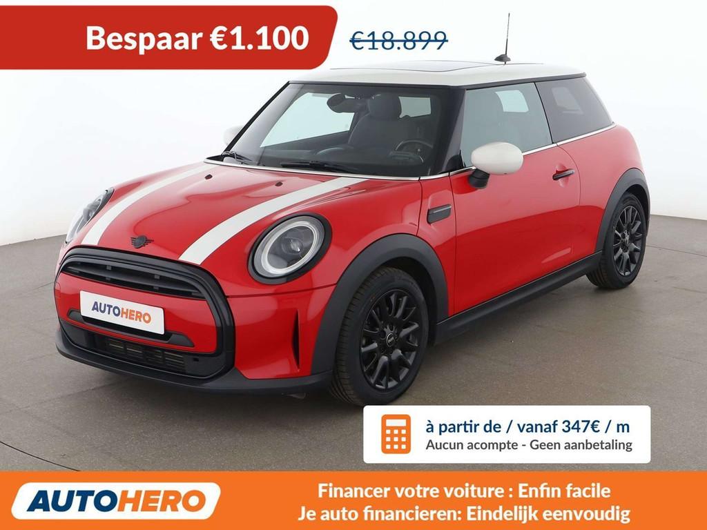 MINI Cooper Cooper Classic Trim (bj 2021, automaat), 4 zetels, Stof, Gebruikt, 136 pk