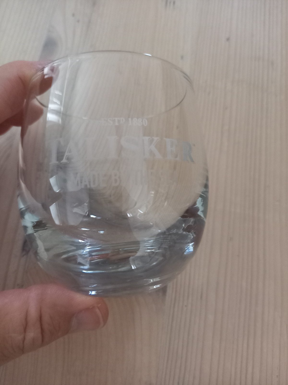 1 nieuw talisker rocking glass, Collections, Enlèvement ou Envoi