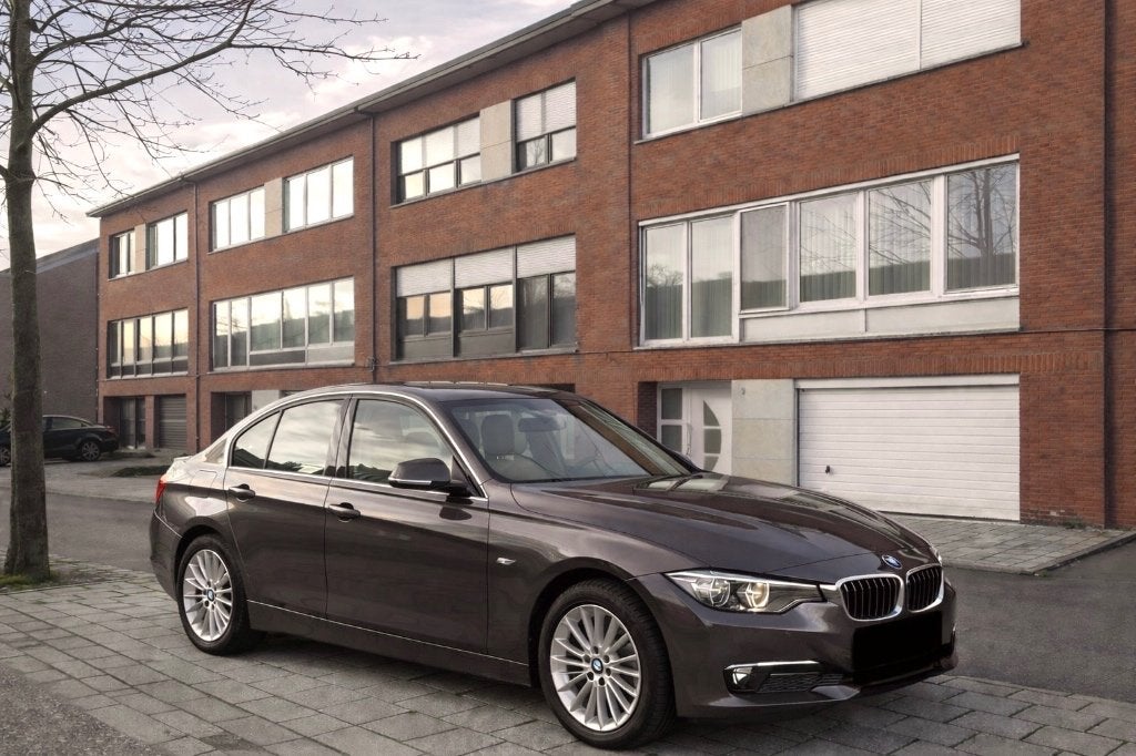 Bmw 316i f30 luxury edition automaat, Autos, Automatique, Particulier, Cruise Control, Brun