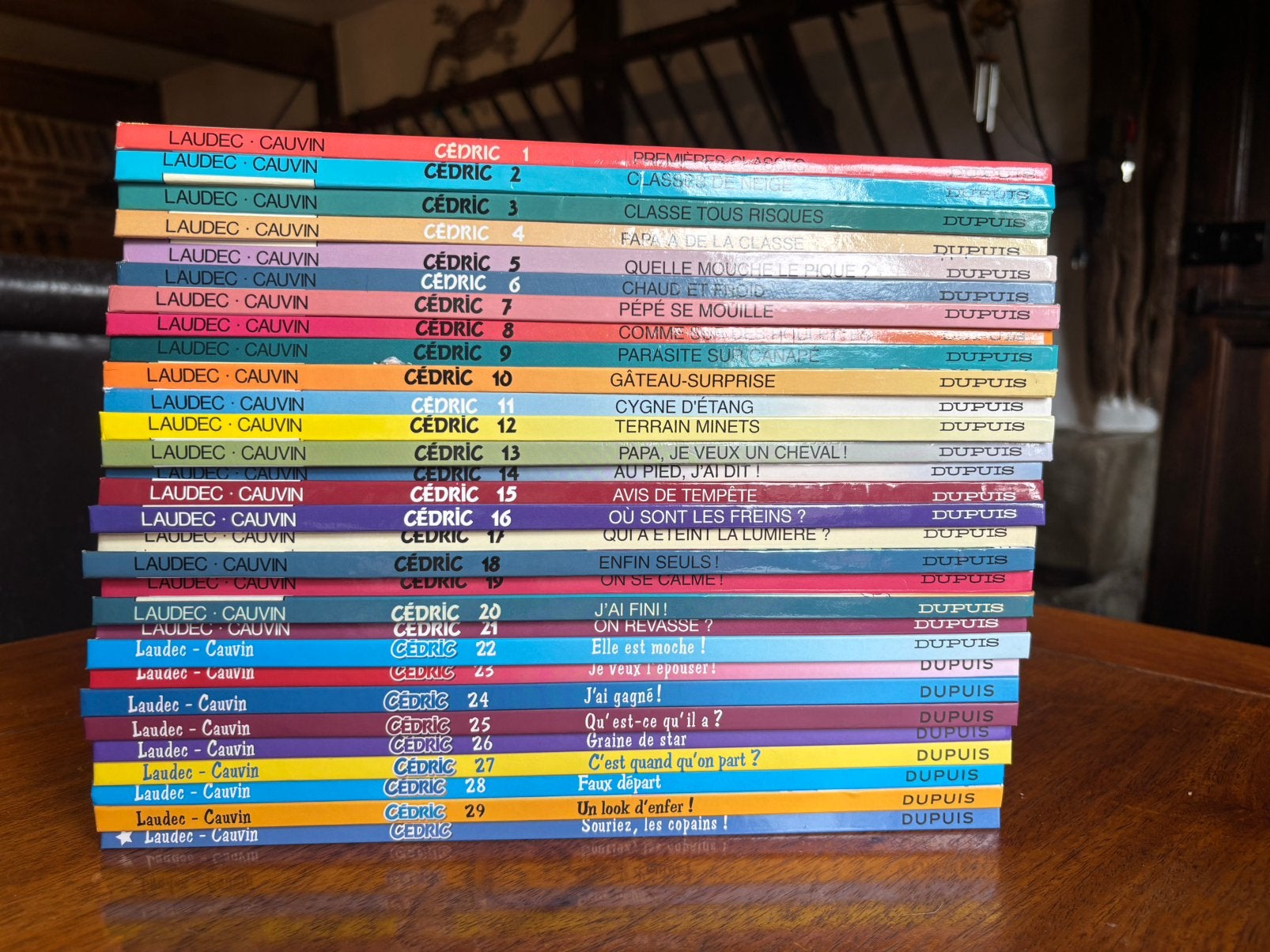 Collection BD Cédric 30 tomes, Livres, Enlèvement ou Envoi, Comme neuf
