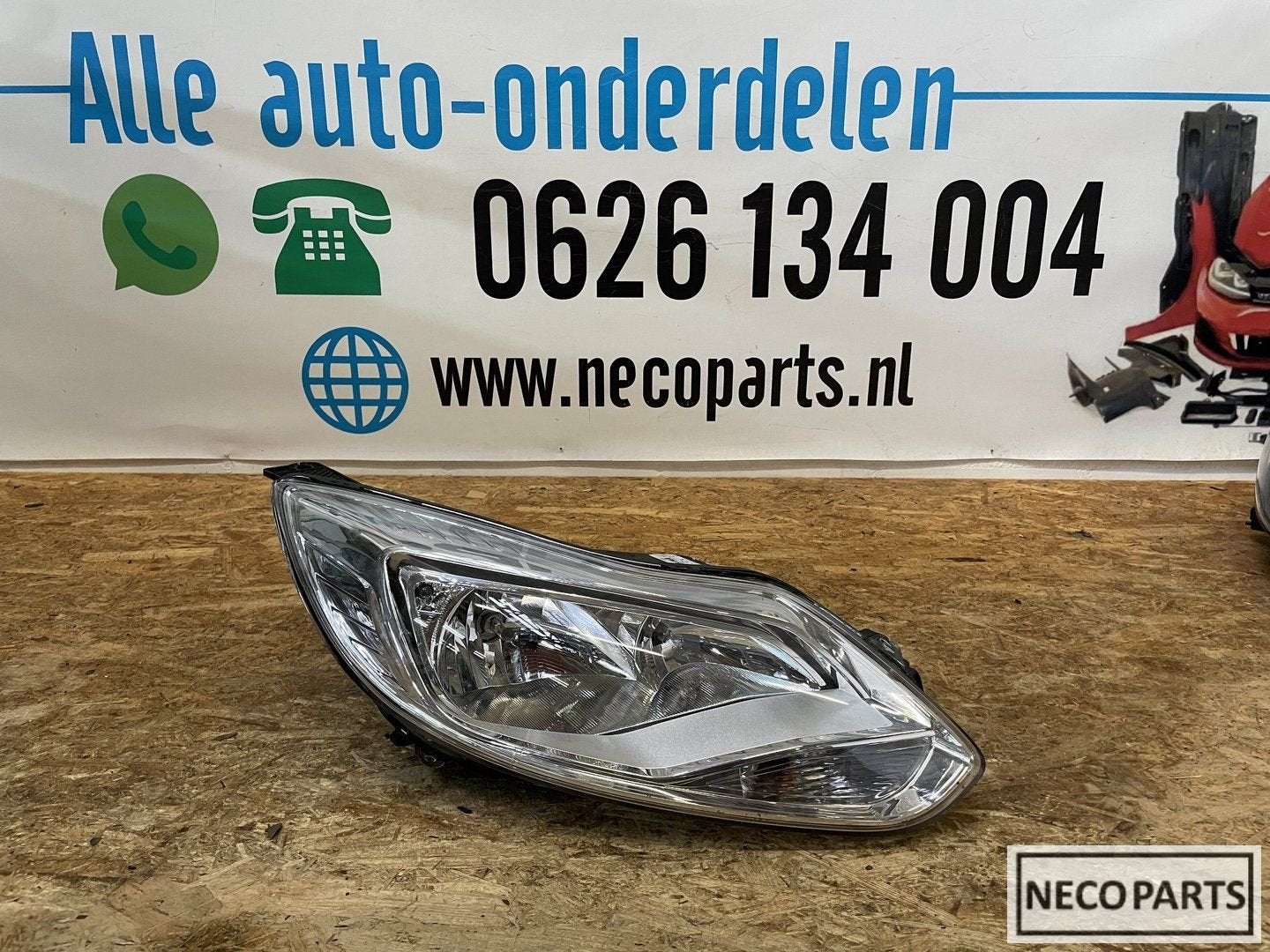 FORD FOCUS KOPLAMP H7 HALOGEEN 2011-2014 ORIGINEEL, Auto-onderdelen, Gebruikt, -, -, Ophalen of Verzenden