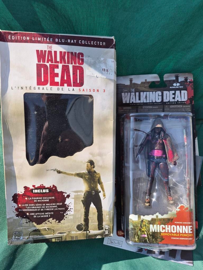 Walking Dead Collector's Box Set met beeldje + Blu-ray, Ophalen of Verzenden, Poster
