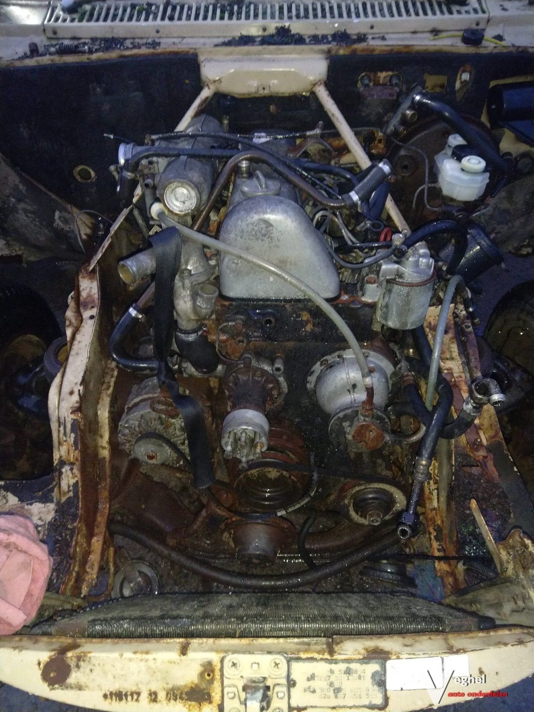 Mercedes w115 240 diesel Motorblok, Auto-onderdelen, Ophalen, Gebruikt, -, -