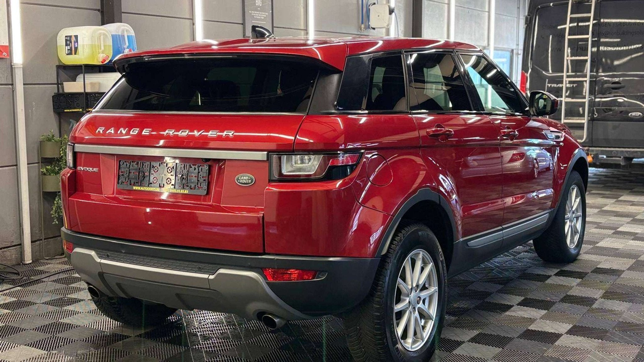 Land Rover Range Rover Evoque 2.0l TD4 bj. 12/2017 AUTOMATIQ, Autos, Land Rover, Rouge, Achat, Cruise Control, 110 kW
