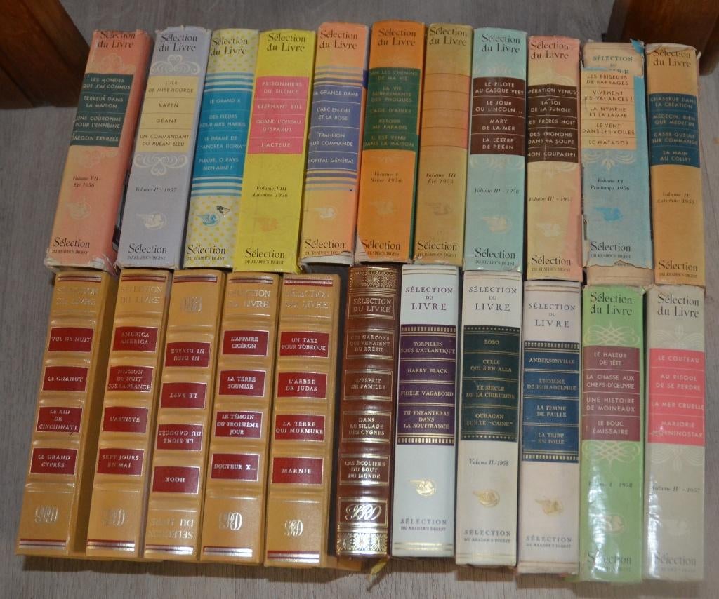 22 Boeken Selection du Livre, Ophalen, Gelezen, Europa overig