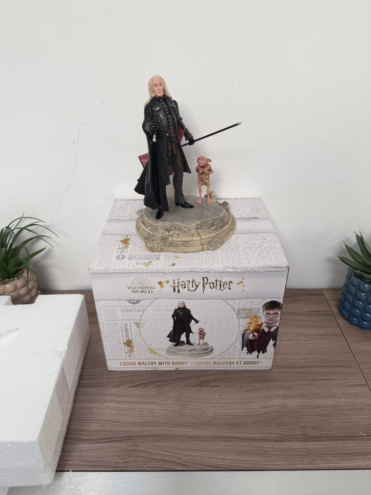 M Harry Potter Figurine Lucious Malfoy et Dobby, Collections, Enlèvement ou Envoi, Neuf, Figurine