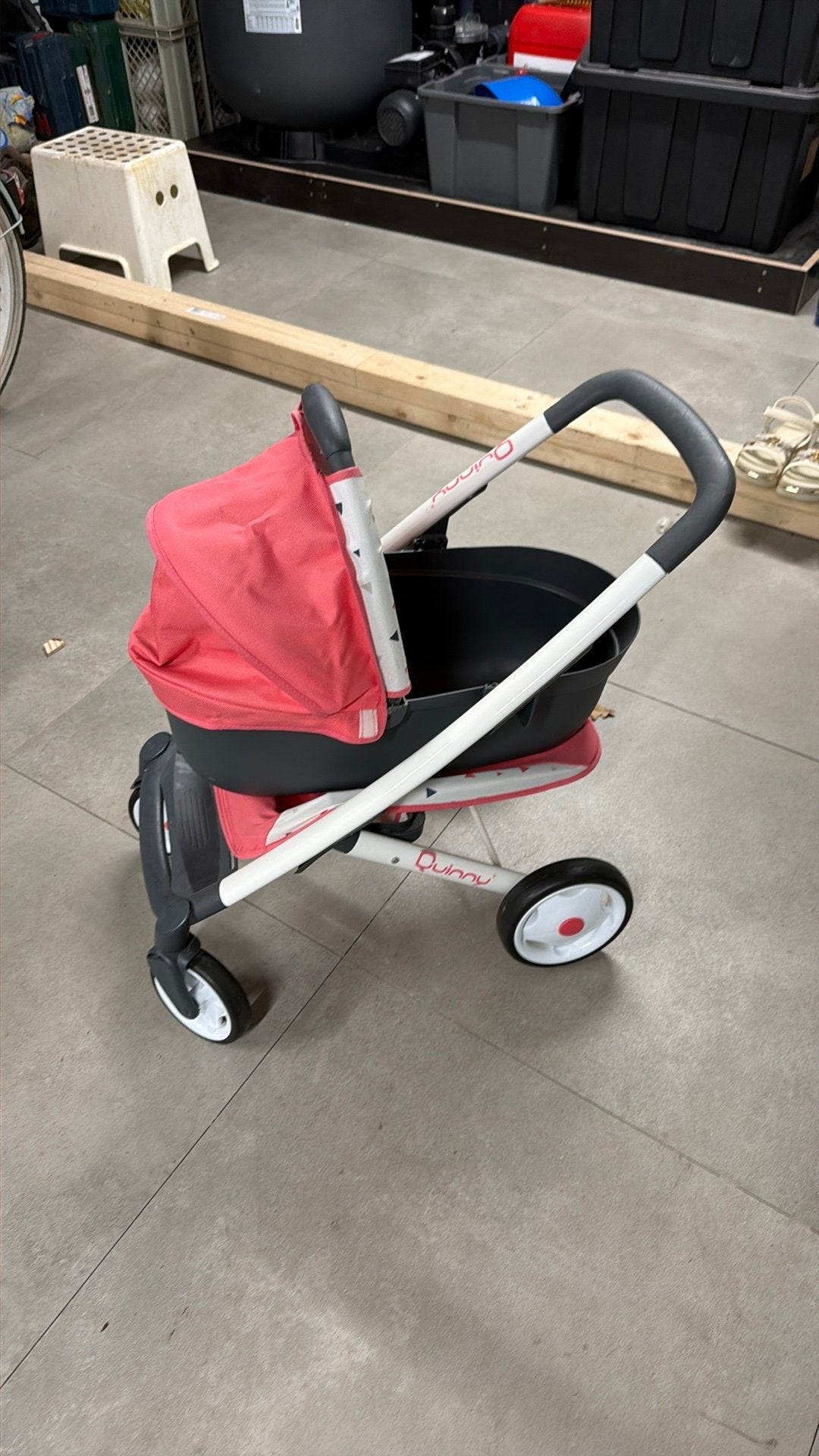 Poppenwagen, Ophalen, Gebruikt