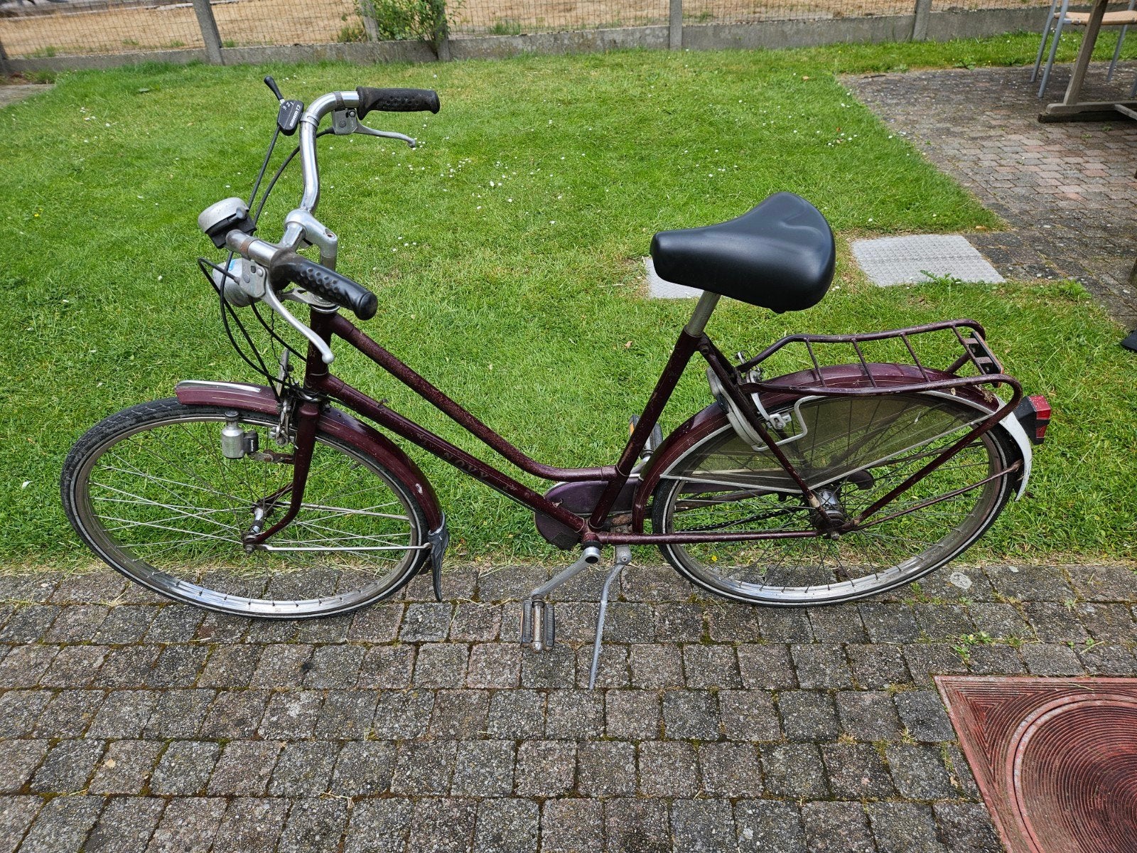 Damesfiets, studentenfiets, novy, Ophalen, Gebruikt, Velgrem, Versnellingen