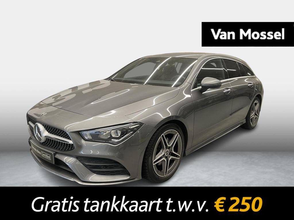 Mercedes-Benz CLA 180d AMG LINE Shooting Brake + CARPLAY + L, Auto's, CLA, Stof, Gebruikt, 4 cilinders