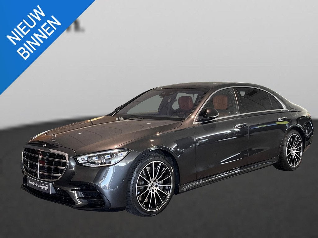 Mercedes-Benz S-Klasse 580 L e Hybride AMG, Auto's, Mercedes-Benz, Bedrijf, Te koop, S-Klasse, 360° camera, Digitale radio-ontvangst