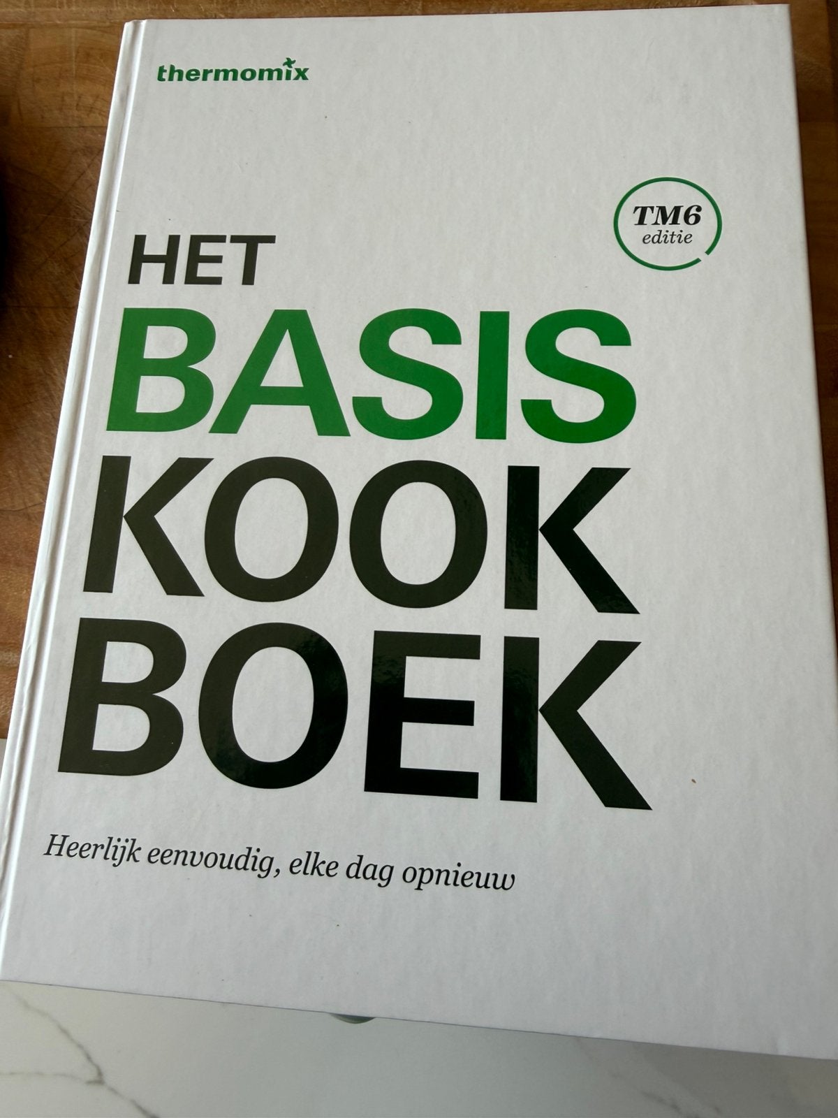 Basis kookboek thermomix zes.NIEUW, Boeken, Kookboeken, Ophalen, Zo goed als nieuw