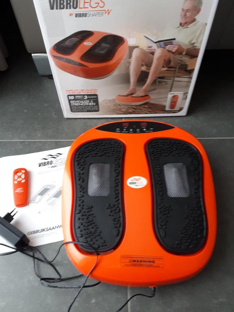 Nieuwe Vibrolegs : Vibratie- en beenmassage systeem, Enlèvement ou Envoi, Neuf, Soin des mains et des pieds