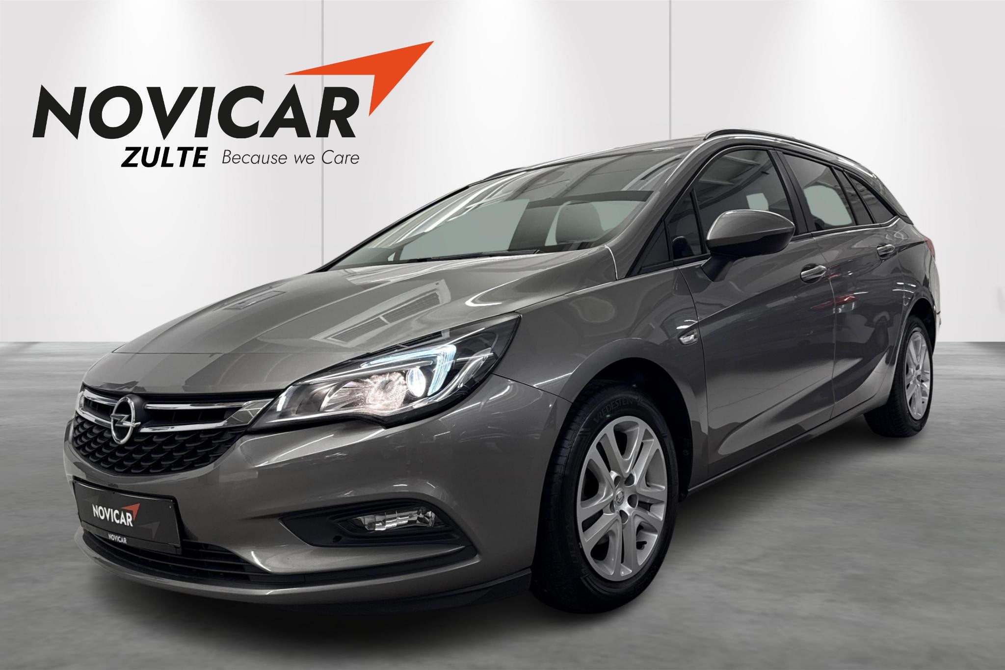 Opel Astra Sports Tourer 1.0T Edition + SENSOREN - ZETELVERW, Autos, Electronic Stability Program (ESP), Argent ou Gris, Achat
