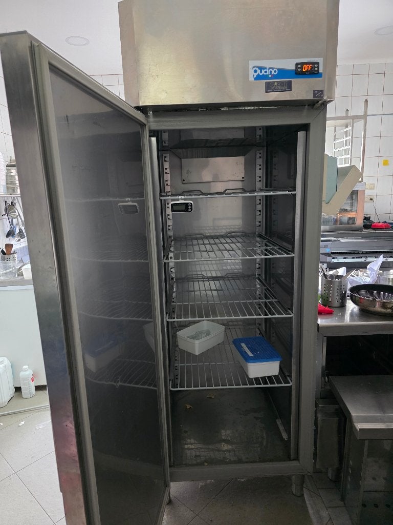 Armoire congelateur inox Gucino, Enlèvement, Utilisé, Refroidissement et Congélation
