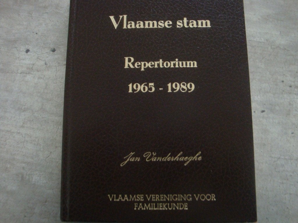 VLAAMSE REPERTORIUM 1965-1989, Boeken, Ophalen of Verzenden, Gelezen