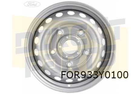 Ford Transit Custom velg staal 6.5J x 15" (zilver / gebruikt, Neuf, 15 pouces, -, Véhicule de tourisme