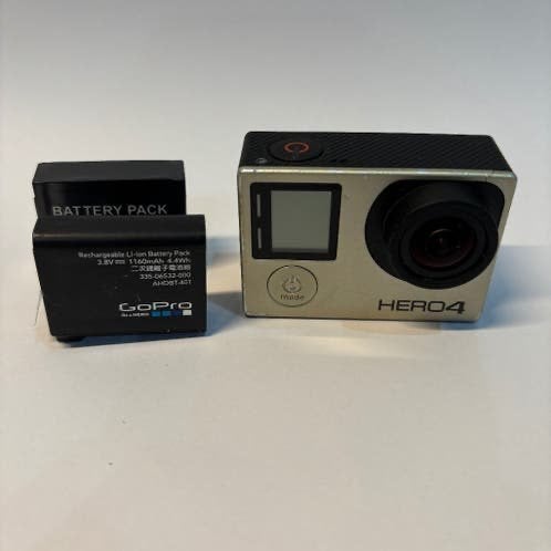 GoPro HERO4 Silver – Compleet met Behuizing & Extra Accu, Ophalen of Verzenden, Gebruikt, GoPro