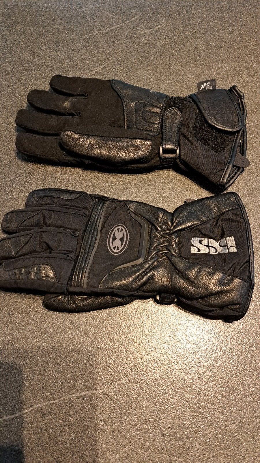 Te koop, zwarte motorhandschoenen, Motoren, Ophalen, Dames