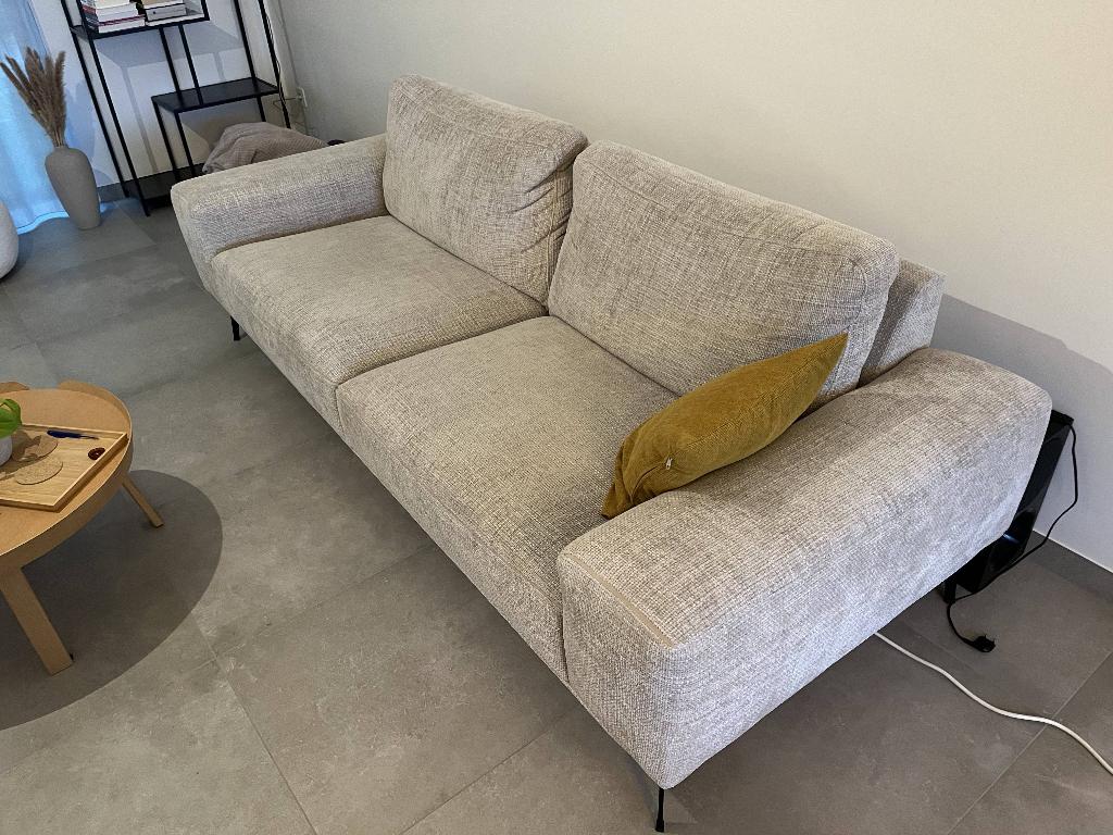 3 zit zetel, Ophalen, 100 tot 125 cm, Driepersoons, Zo goed als nieuw