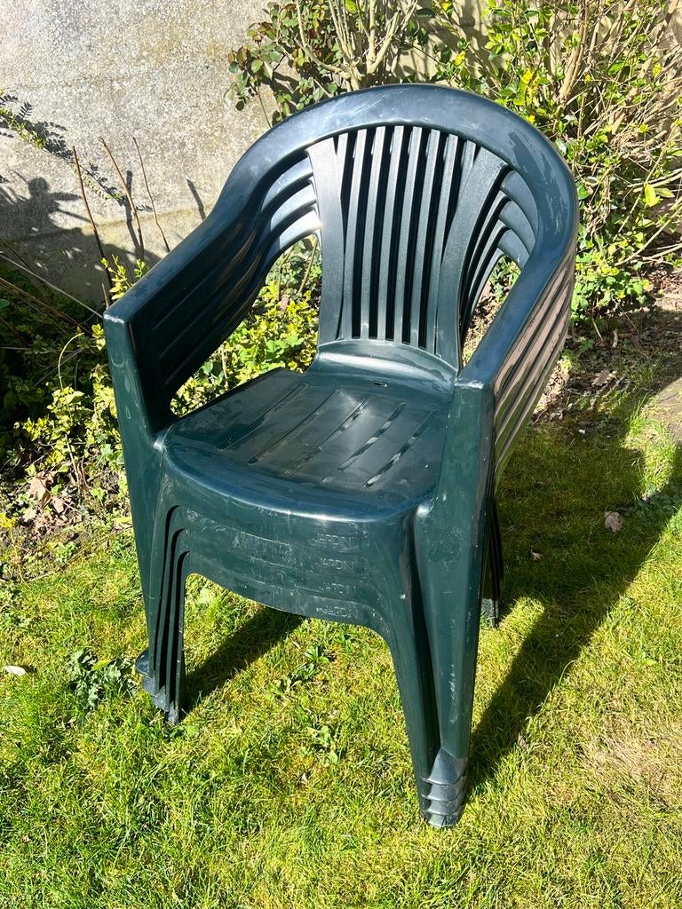 4x tuinstoel ‘Jardin’, Tuin en Terras, Ophalen, Gebruikt