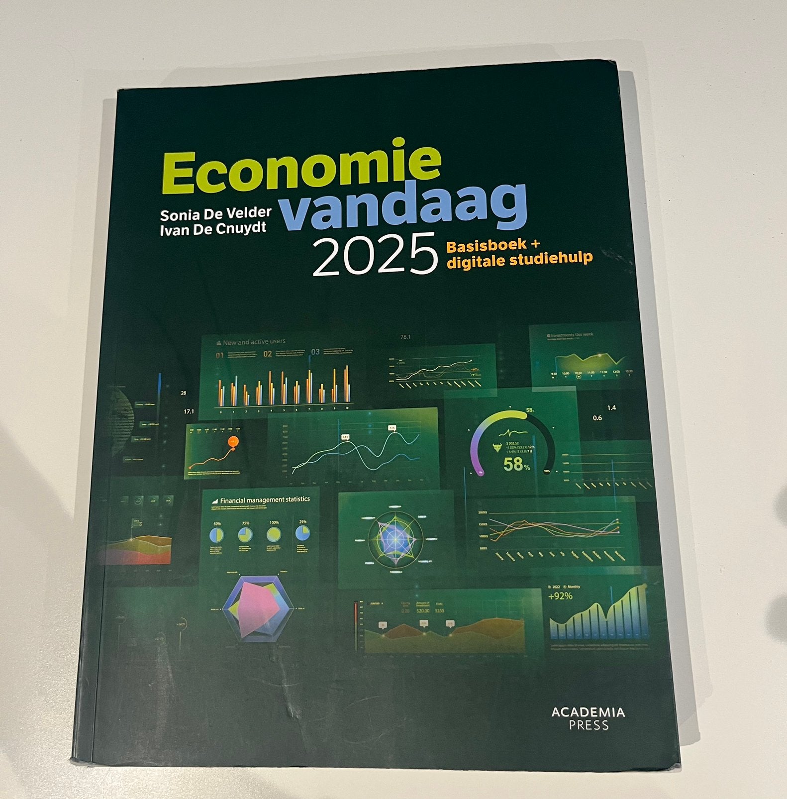 Economie vandaag 2025, Enlèvement ou Envoi, Comme neuf, Enseignement supérieur professionnel