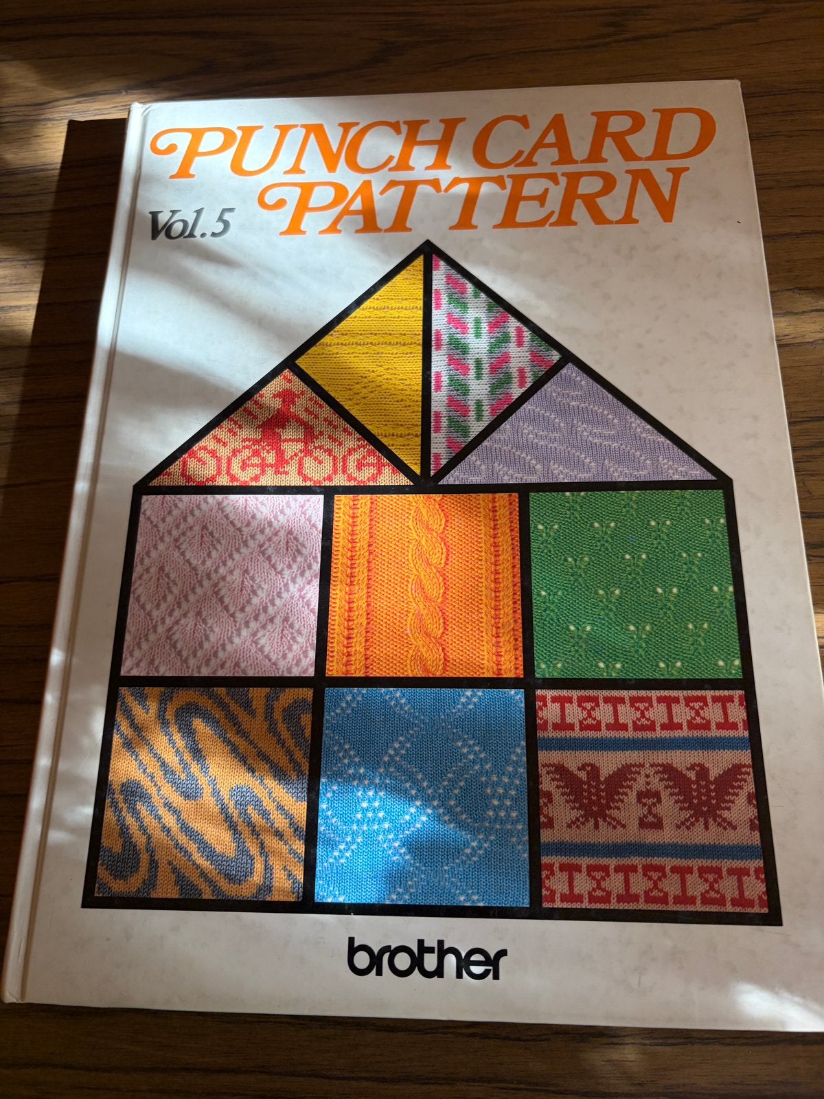 Breimachine brother punchcard boek, Hobby en Vrije tijd, Ophalen of Verzenden, Gebruikt