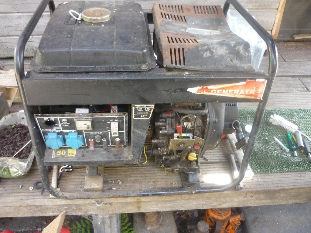 GENERATOR, Doe-het-zelf en Bouw, Aggregaten, Ophalen, Gebruikt