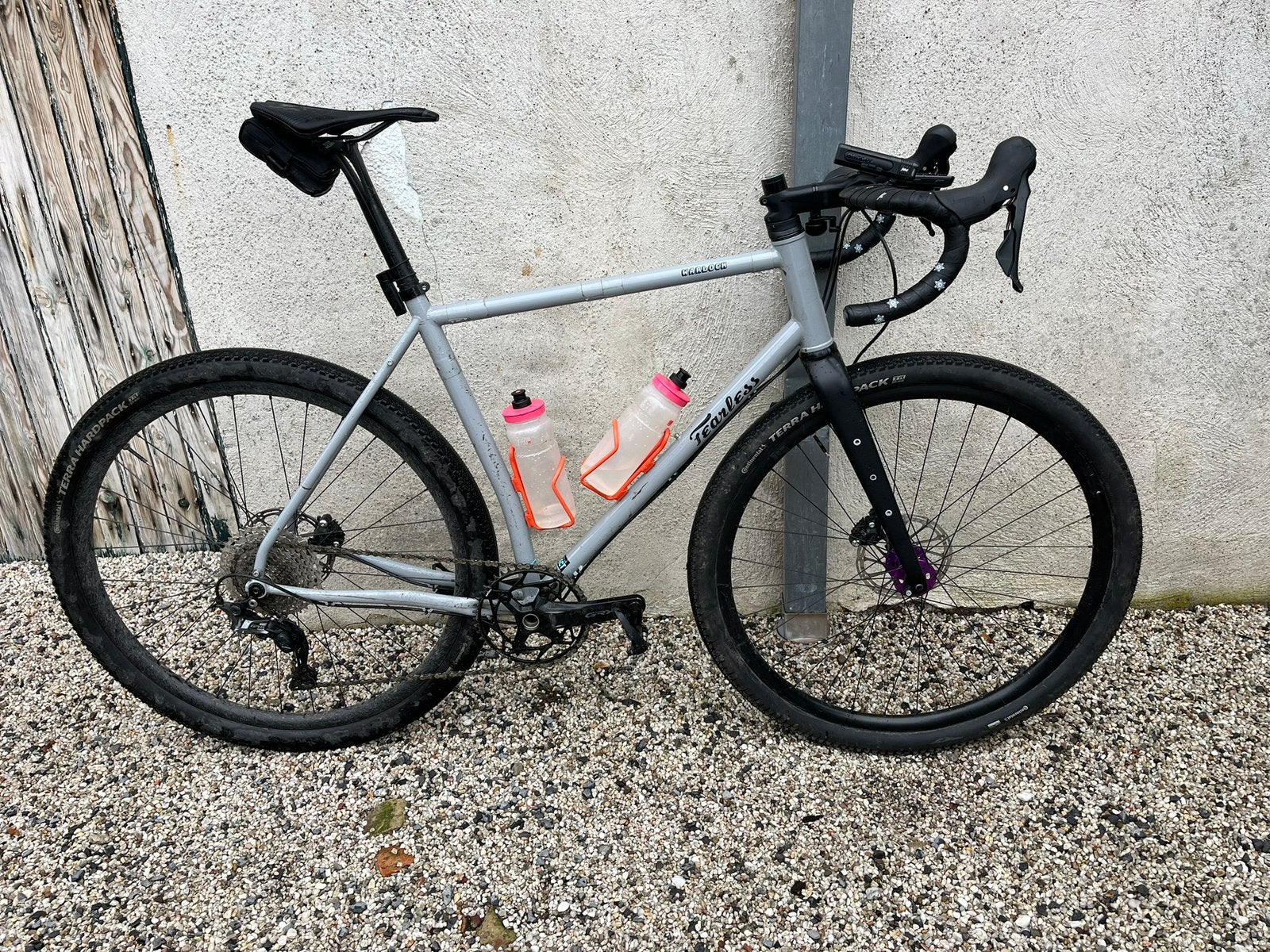 Fearless Warlock - stalen gravelbike, 10 à 15 vitesses, 57 à 61 cm, Comme neuf, Enlèvement