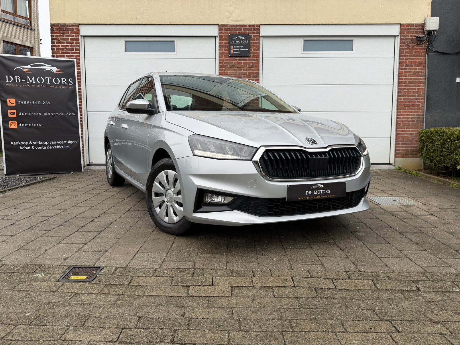 Skoda fabia 1.0i 06/2022 57.700km (80pk), Auto's, Euro 6, Bedrijf, 5 deurs, Onderhoudsboekje