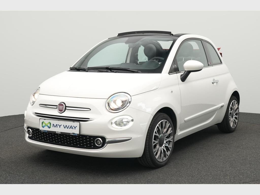 Fiat 500C 500C 1.0i MHEV Star, Auto's, 88 g/km, Cabriolet, Wit, Handgeschakeld